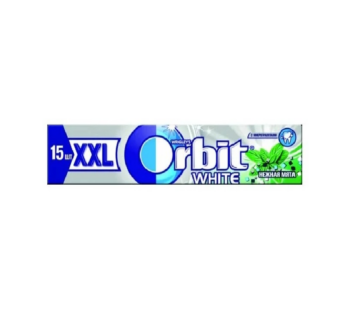 Жевательная резинка Orbit Wrigley’s White XXL Нежная Мята 15 шт