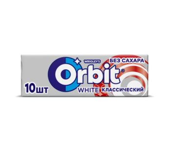 Жевательная резинка Orbit Wrigley’s White Классический 10 шт