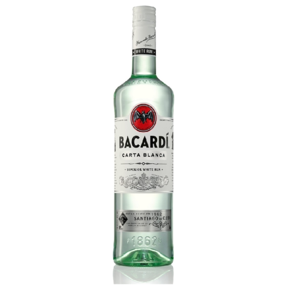 Ром Bacardi Carta Blanca белый 40% 500 мл