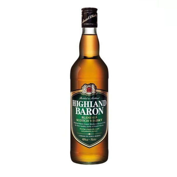 Виски Highland Baron Scotch купажированный 40% 0.7 л